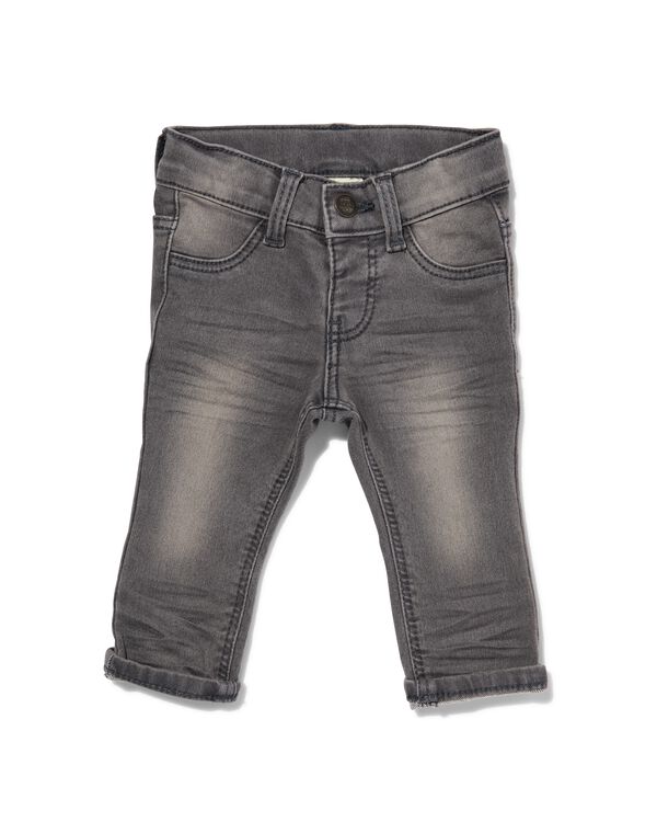 baby jogdenim grijs grijs - 1000014359 - HEMA