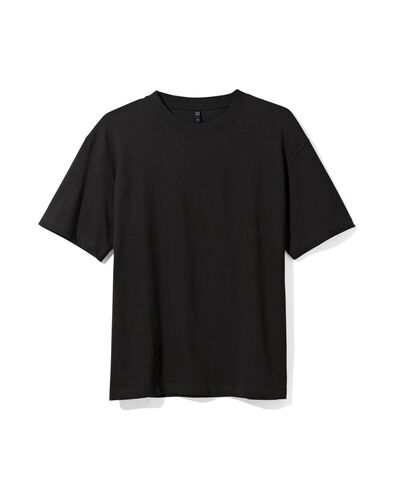 Damen-T-Shirt Do schwarz S - 36259551 - HEMA