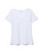 t-shirt femme blanc blanc - 1000004634 - HEMA