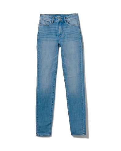 dames jeans - skinny fit lichtblauw 36 - 36307527 - HEMA