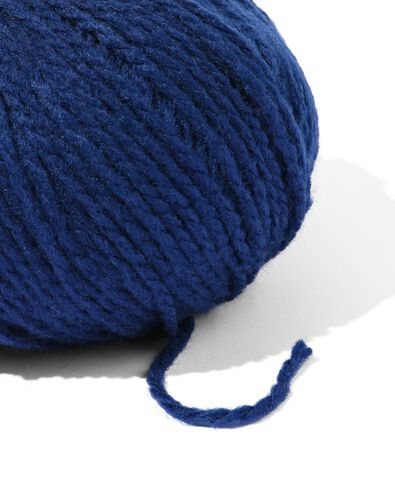 fil de laine acrylique bleu foncé 100g 165m - 60760046 - HEMA