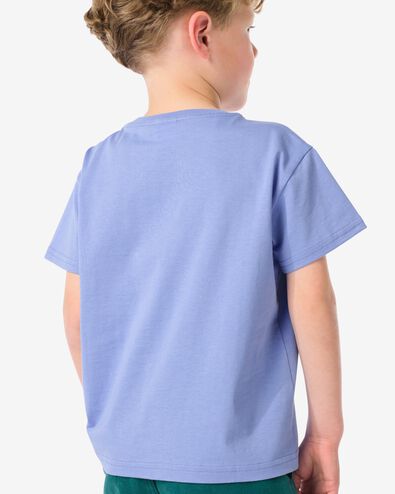 t-shirt enfant violet 158/164 - 30791544 - HEMA