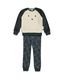 nijntje kinder pyjama fleece met katoen gebroken wit 110/116 - 23090483 - HEMA