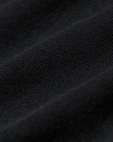 2 t-shirts enfant coton biologique noir 110/116 - 30835672 - HEMA