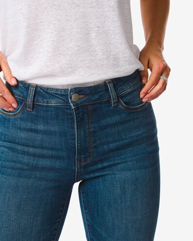 dames jeans - skinny fit middenblauw 42 - 36307524 - HEMA