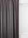 tissu pour rideaux rotterdam gris foncé gris foncé - 1000015856 - HEMA