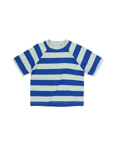 Kinder-Shirt, Streifen blau 86/92 - 30792135 - HEMA