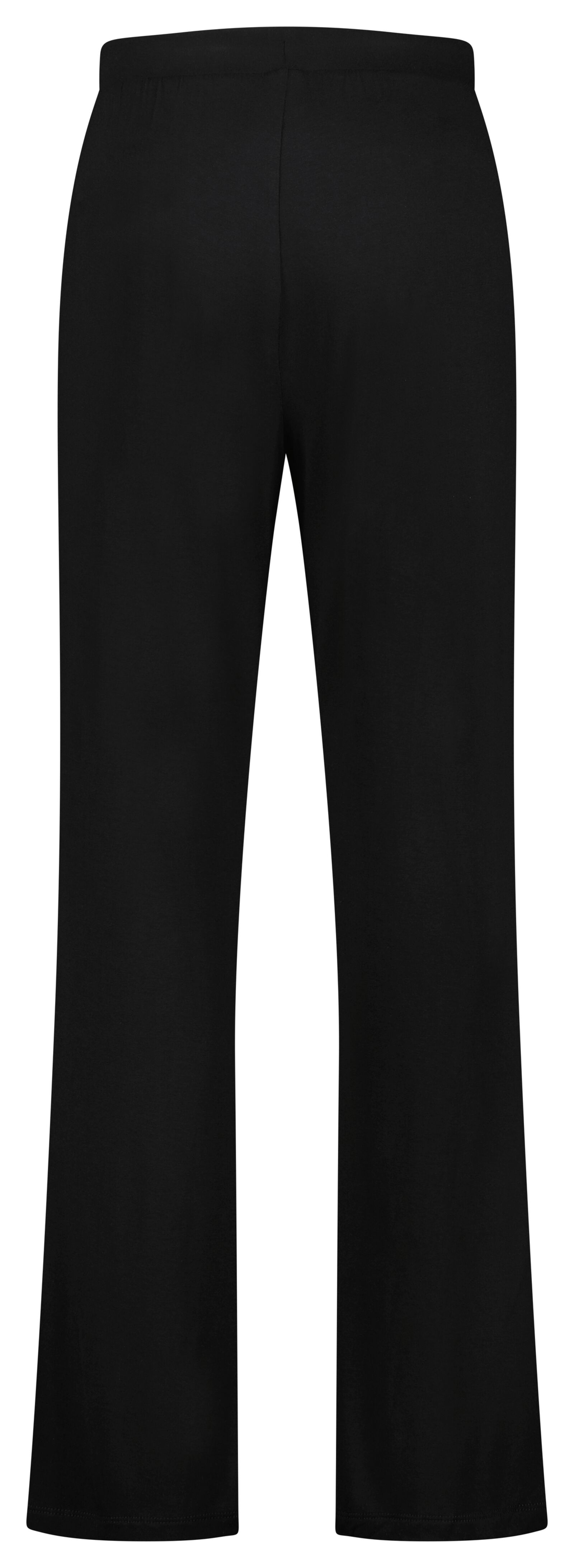 pantalon de pyjama femme avec viscose noir - HEMA