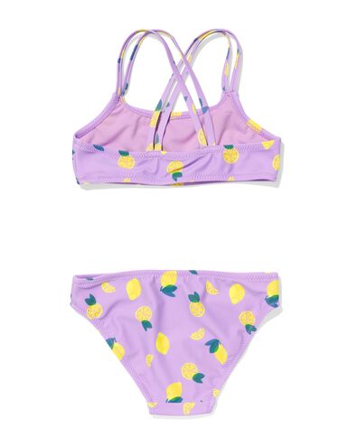 bikini enfant avec citrons violet 98/104 - 22269631 - HEMA