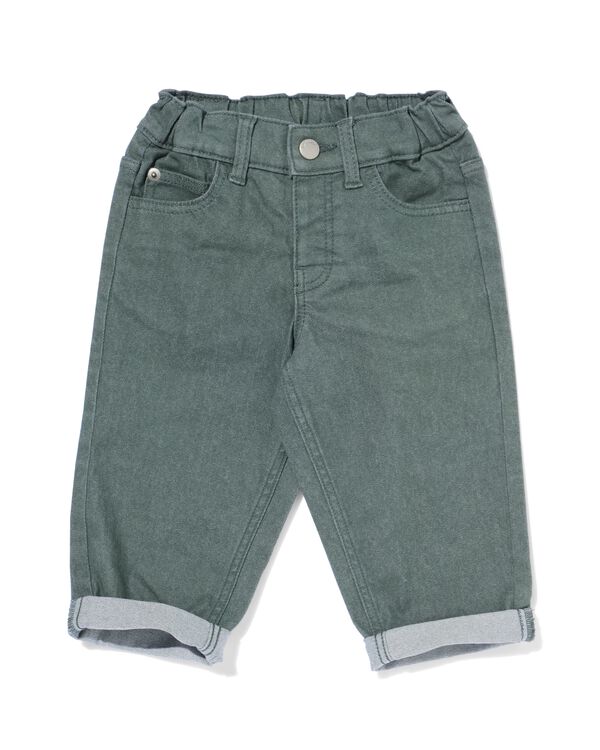 Baby-Jeans lockere Passform grün grün - 33115570GREEN - HEMA