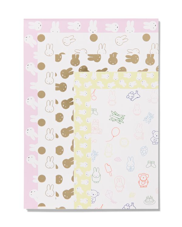 Miffy-Musterpapier, DIN A4, 25 Blatt - 60410068 - HEMA