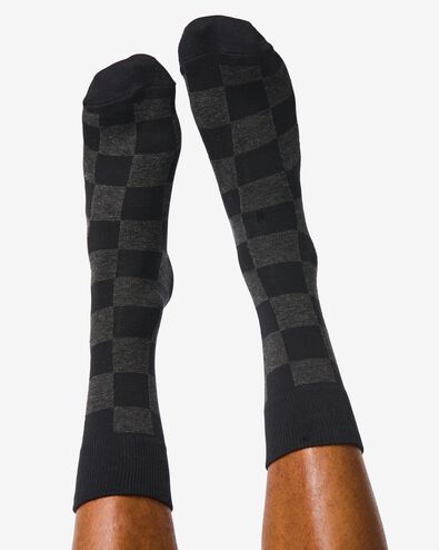 heren sokken met katoen - 5 paar - 4130716 - HEMA