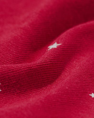 chemise de nuit femme coton rouge M - 23460137 - HEMA