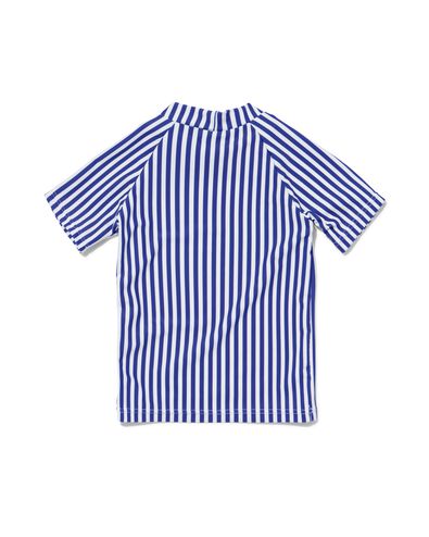 t-shirt de natation bébé rayure bleu - 33299965BLUE - HEMA