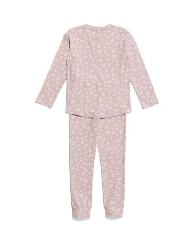 kinder pyjama micro animal lila 158/164 - 23010487 - HEMA