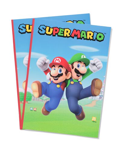 Super Mario schrift A4 gelinieerd  - 14900561 - HEMA