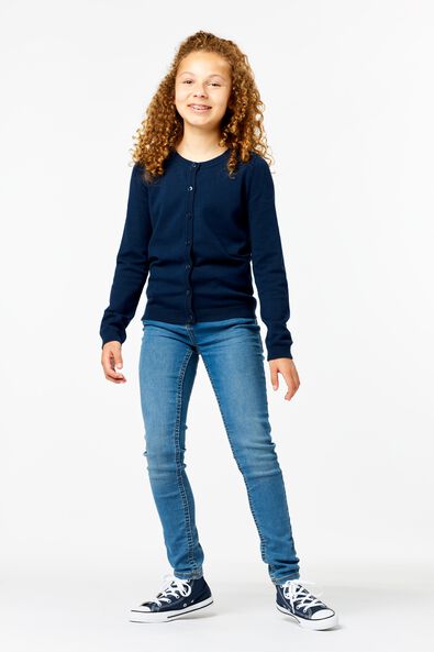 jean enfant modèle skinny bleu moyen 134 - 30874852 - HEMA