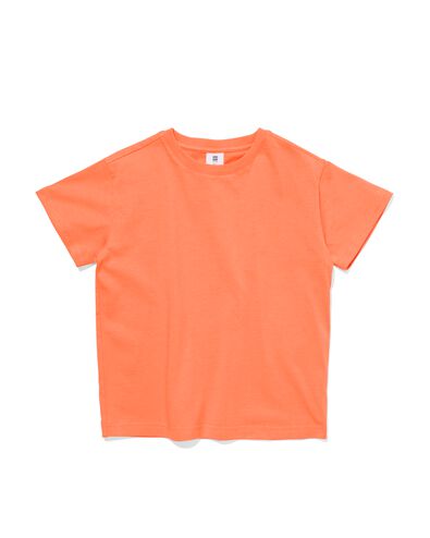 t-shirt enfant orange 98/104 - 30791579 - HEMA