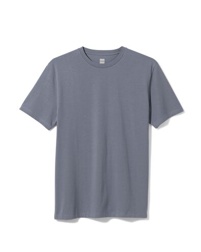 Herren-T-Shirt, mit Elasthananteil grau XL - 2115237 - HEMA