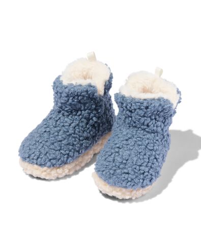 kinderpantoffels  blauw 28/29 - 18410284 - HEMA