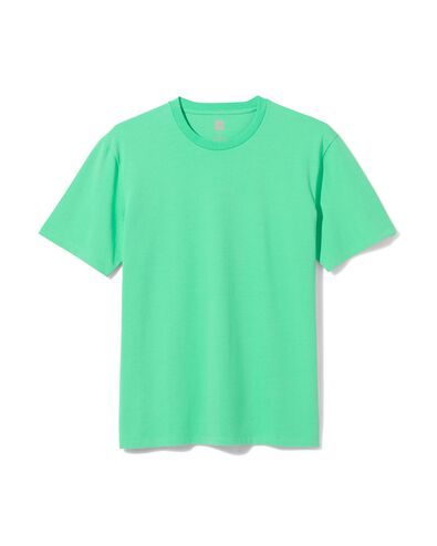 Herren-T-Shirt, Relaxed Fit grün M - 2115415 - HEMA
