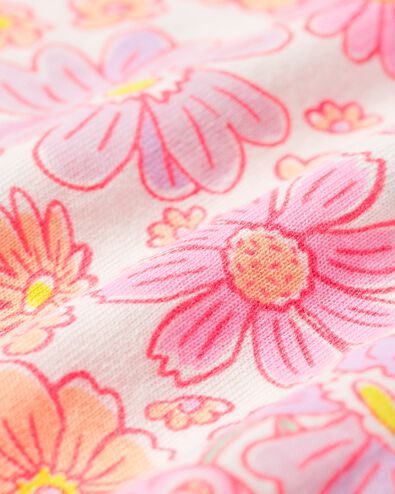 Kinder-Nachthemd, Blumen rosa 134/140 - 23031685 - HEMA
