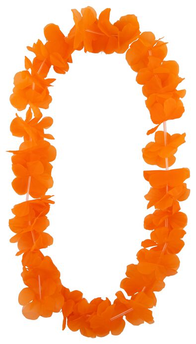 collier hawaïen orange Pays-Bas - 25200243 - HEMA