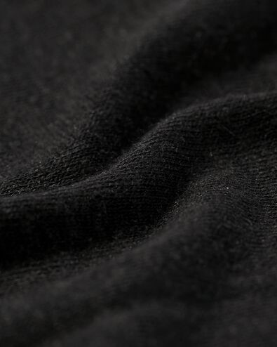 Damen-T-Shirt Evie, mit Leinenanteil schwarz S - 36264051 - HEMA