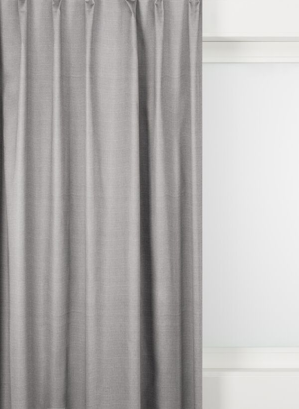 tissu pour rideaux eindhoven gris clair - 1000015902 - HEMA
