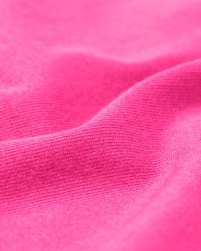 chemise de nuit femme coton everyday rose vif rose vif - 23490086BRIGHTPINK - HEMA