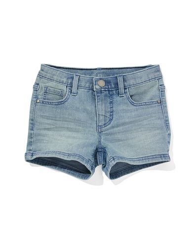 kurze Kinder-Jeans hellblau 98/104 - 30867231 - HEMA