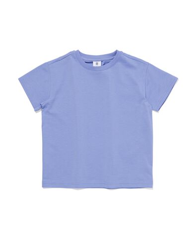 Kinder-T-Shirt violett 146/152 - 30791543 - HEMA