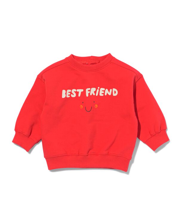 Pullover beste Freunde  rot rot - 33112870RED - HEMA