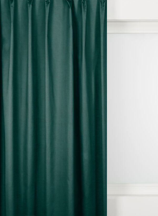 tissu pour rideaux drachten vert foncé vert foncé - 1000027411 - HEMA