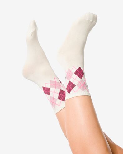 2er-Pack Damen-Socken, mit Baumwolle - 4270451 - HEMA