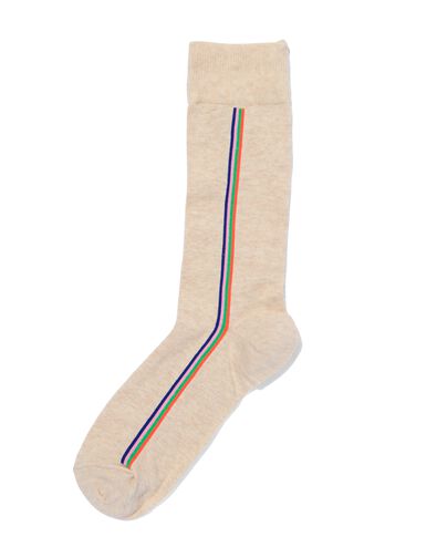 Herren-Socken, mit Baumwollanteil, Streifen blau 43/46 - 4152697 - HEMA