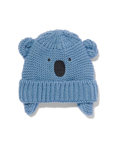 Baby-Mütze, Koala blau 4-9 m - 33237052 - HEMA