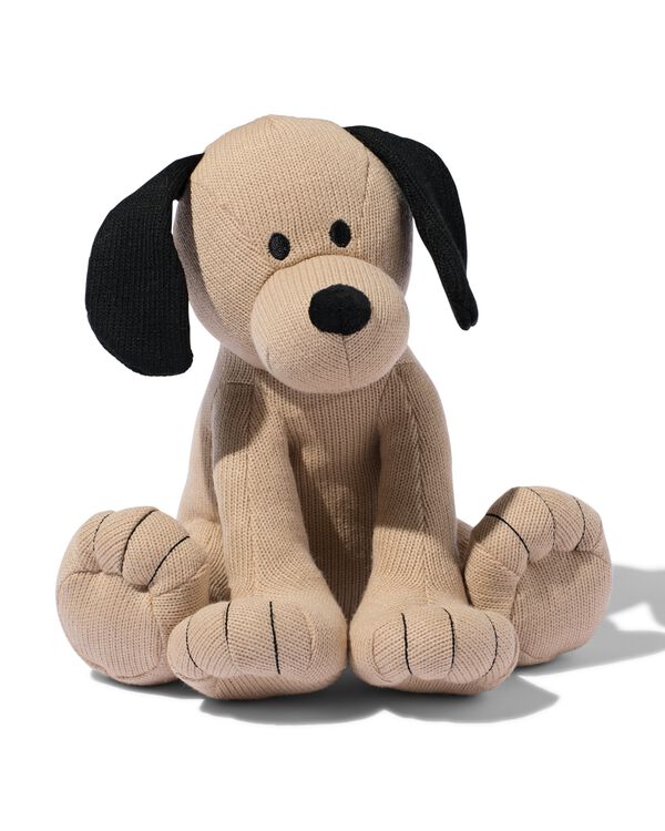 gebreide knuffel hond - 33510630 - HEMA