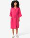 Damen-Kleid Lynn, mit Knopfleiste rosa M - 36280172 - HEMA