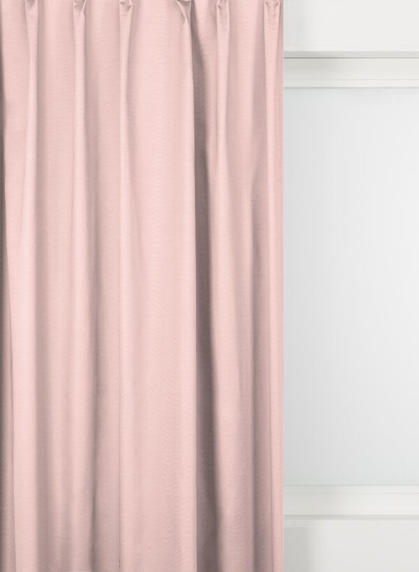 tissu pour rideaux amsterdam occultant rose pâle rose pâle - 1000015927 - HEMA