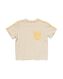 kinder t-shirt badstof  geel 158/164 - 30782687 - HEMA