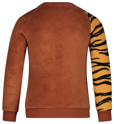 Kinder-Pyjama, Fleece, Leopard braun - 1000028975 - HEMA