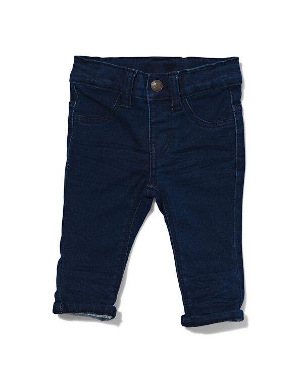 baby jogdenim donkerblauw donkerblauw - 1000014360 - HEMA