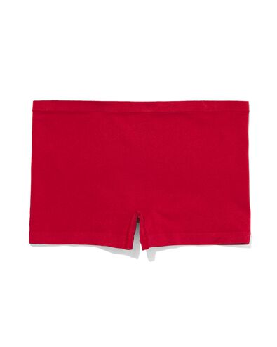 damesshortie naadloos micro rood rood - 19630355RED - HEMA