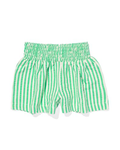 Baby-Shorts, Streifen hellgrün 68 - 33046052 - HEMA