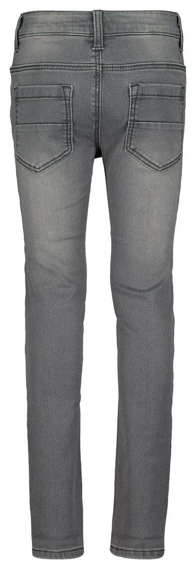 jean enfant - modèle skinny gris foncé 152 - 30794470 - HEMA