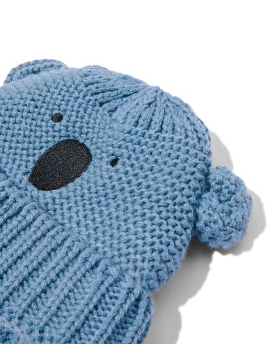 bonnet bébé koala bleu bleu - 33237050BLUE - HEMA