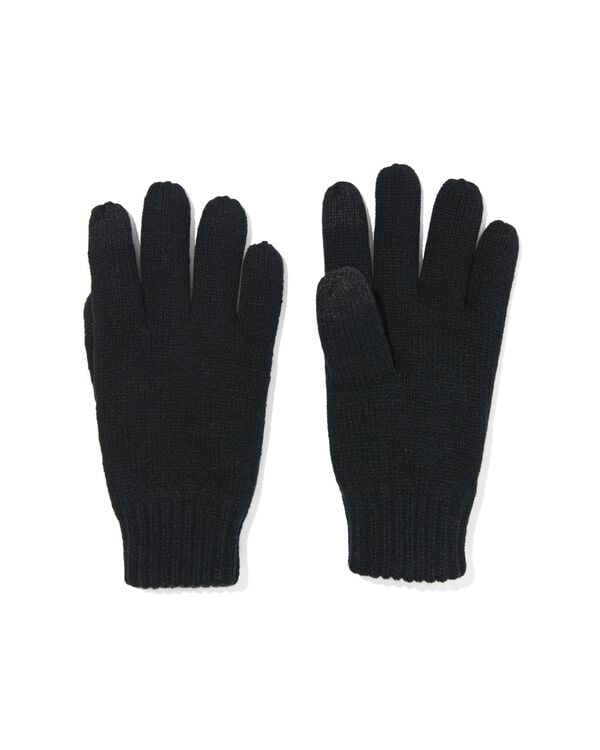 gants homme noir noir - 1000011679 - HEMA