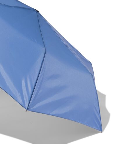 opvouwbare paraplu blauw - 16890019 - HEMA