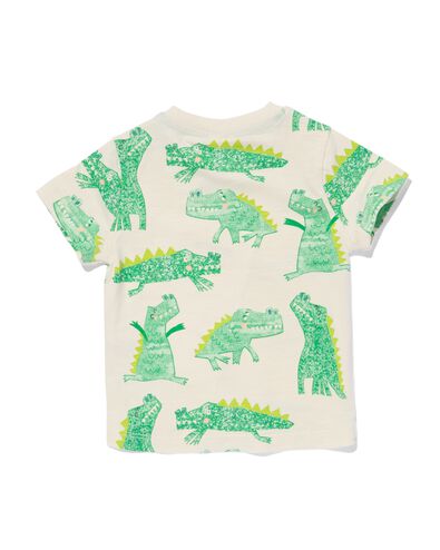 t-shirt bébé écru 86 - 33103555 - HEMA